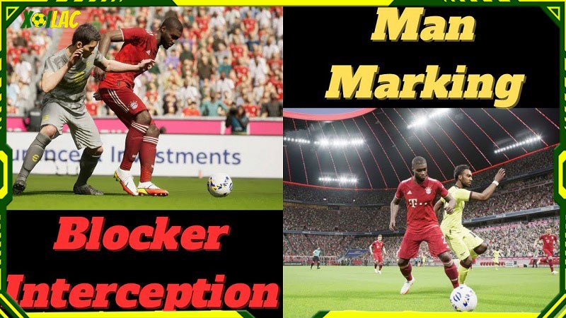 Chiến thuật Man Marking được thể hiện ra sao?